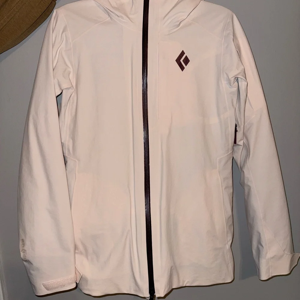 Black Diamond Cream Hooded Jacket - Picture 6 of 10